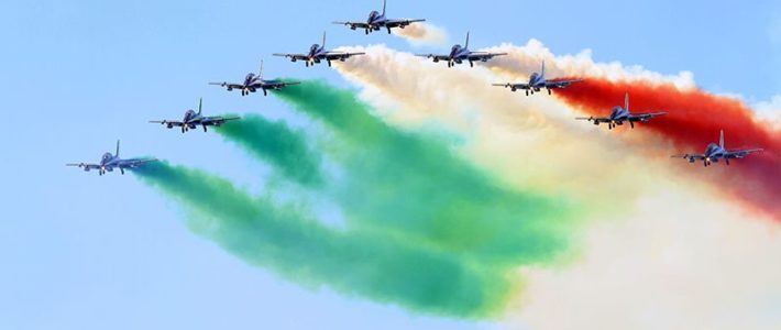 Frecce Tricolori Punta Marina 8-9 luglio 2017